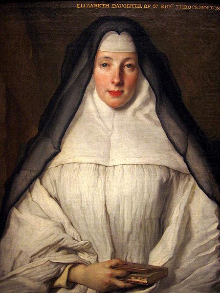 Portrait of Elizabeth Throckmorton, Nicolas de Largilliere